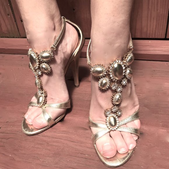 Auc GIUSEPPE ZANOTTI Crystal embellished Sandals